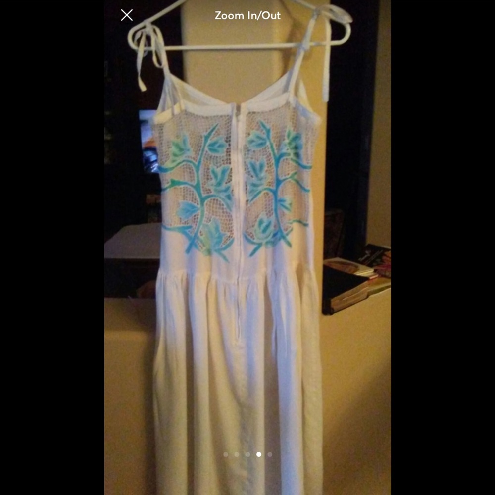 embroidered Sun Dress size med 8-10
